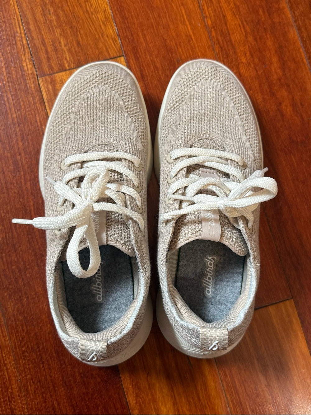 allbirds Women’s Knit Sneakers in Natural Cream